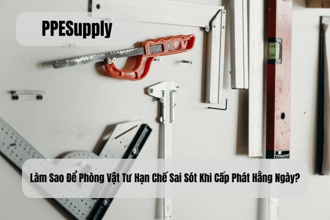 Làm Sao Để Phòng Vật Tư Hạn Chế Sai Sót Khi Cấp Phát Hằng Ngày?