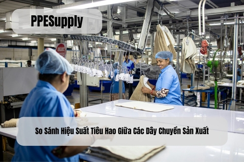 So Sánh Hiệu Suất Tiêu Hao Giữa Các Dây Chuyền Sản Xuất