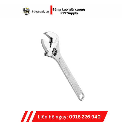 Mỏ lết cán trơn 8 inch (200mm) – Mã 15002