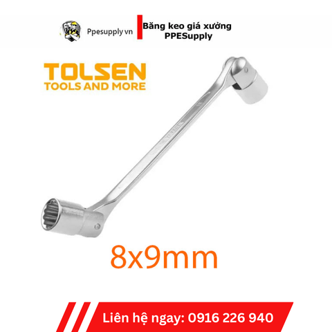 CHÌA KHÓA 2 ĐẦU TUÝP LẮC LÉO 8x9mm – MÃ 17021