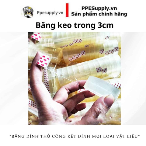 Băng Keo Trong 3cm