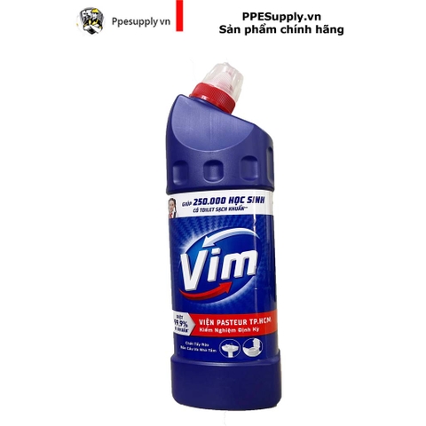 Tẩy bồn cầu Vim - chai 880ml - Chai Tẩy Sàn VIM 880g