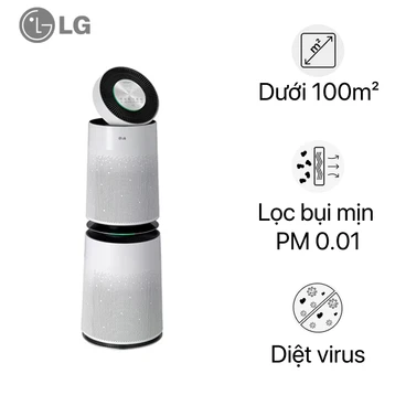 Máy lọc không khí 2 tầng LG PuriCare AS10GDWH0