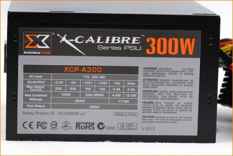 Nguồn Xigmatek XCP-A300 - 300W, Fan12