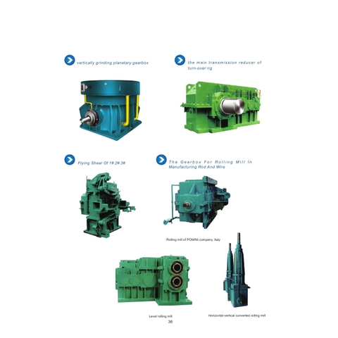 HỘP GIẢM TỐC CHO MÁY CÁN THÉP