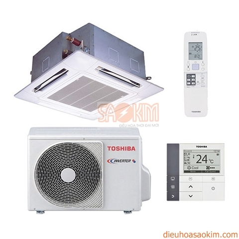 Điều hòa âm trần cassettle Toshiba Inverter 2 chiều 24.000BTU RAV-SM804UTP-E+RAV-SM804ATP-E