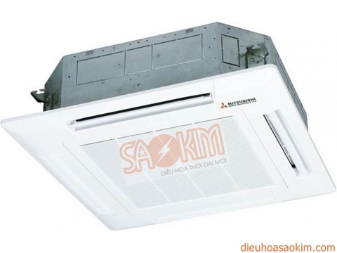 Điều Hòa Âm Trần Cassette Mitsubishi Inverter 2 Chiều 42.000BTU FDT125VG+FDC125VNA