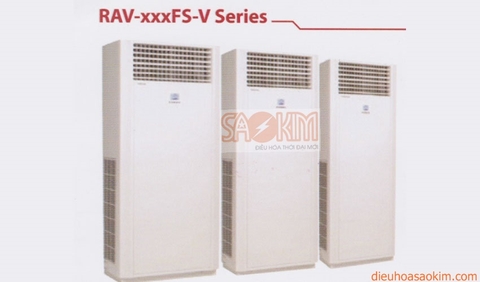 Điều hòa tủ đứng Toshiba Non-inverter 1 chiều 24.000BTU RAV-240FS-V+RAV-240ASP-V