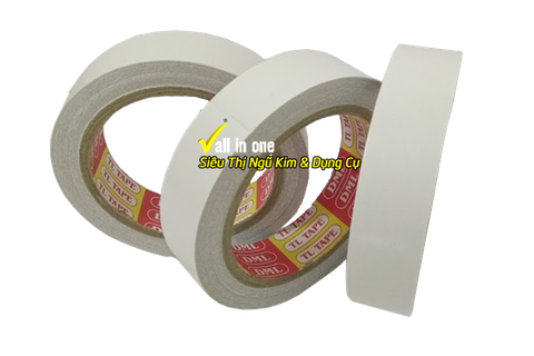 BĂNG KEO 2 MẶT TRẮNG, 2F4-9Y(6,8m)