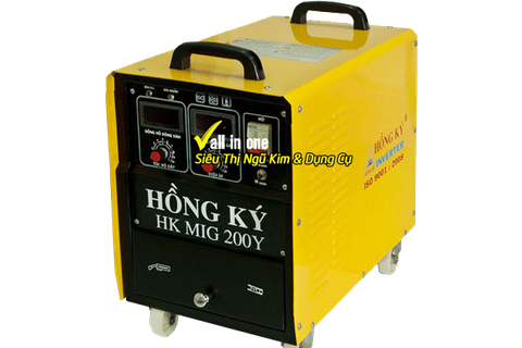Máy hàn MIG Inverter 200 Ampe - 220V (Bộ cấp dây trong), HK200MIG-INV, Hồng Ký
