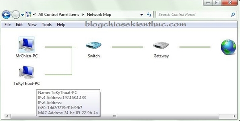 Cách xem địa chỉ IP máy tính khác trong cùng mạng LAN