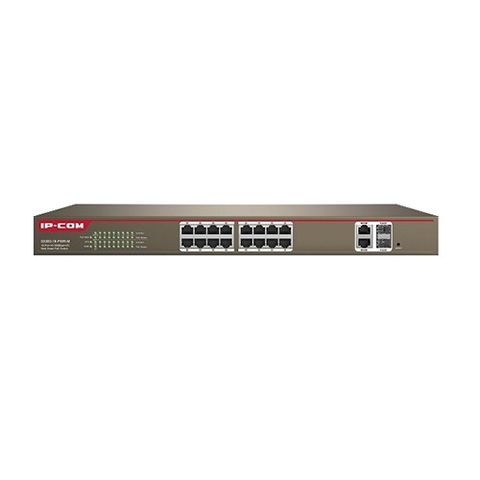 Bộ chia mạng IP-COM S3300-18-PWR-M 16 port POE