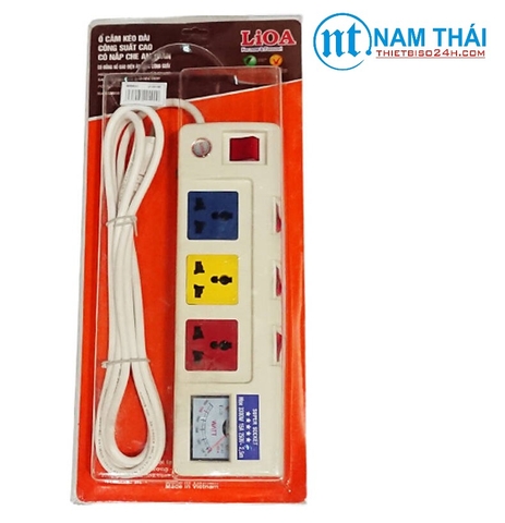 Ổ cắm kéo dài công suất lớn LIOA (3OFSSV2.5-3)