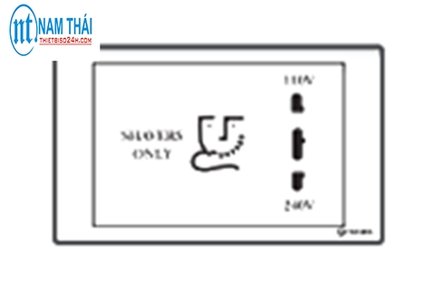 Ổ cắm dao cạo râu 110/240V-20VA S18/2727