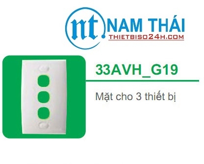 Mặt cho 3 thiết bị (33AVH_G19)