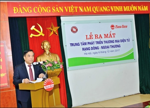 Thành lập trung tâm phát triển thương mại điện tử Ngoại Thương - Rạng Đông