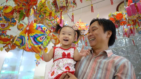 Thị trường lồng đèn Trung thu 2013: Hàng Việt đánh bật hàng Trung Quốc