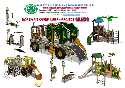 Các dự án lắp đặt thiết bị vui chơi giải trí tiêu biểu của công ty