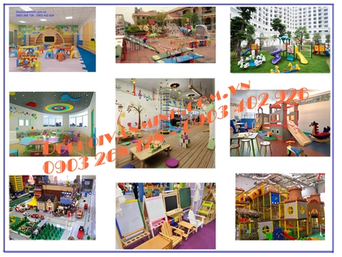 Đồ chơi Văn Minh cung cấp các thiết bị vui chơi trẻ em
