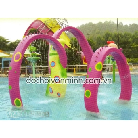 Vòi phun nước cầu hồng