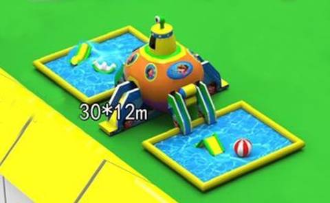 Thiết Bị Vui Chơi Nước Bơm Hơi Mẫu 1