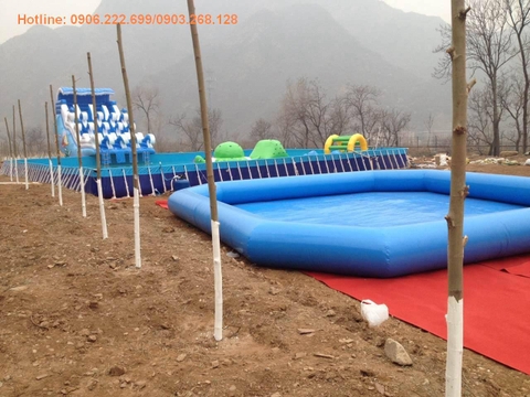 Dự Án Khu Vui Chơi Thiết Bị Bạt Phao Nước Di Động