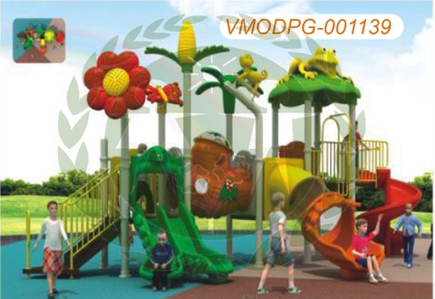 Thiết Bị Vui Chơi Ngoài Trời -  Nhà đa năng liên hoàn 239