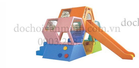 Cầu Trượt Đơn Khối Mềm Lục Giác