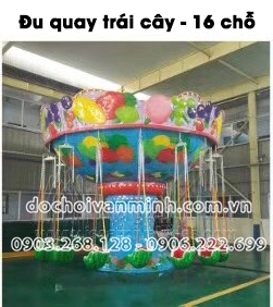 đu quay chạy điện ngoài trời