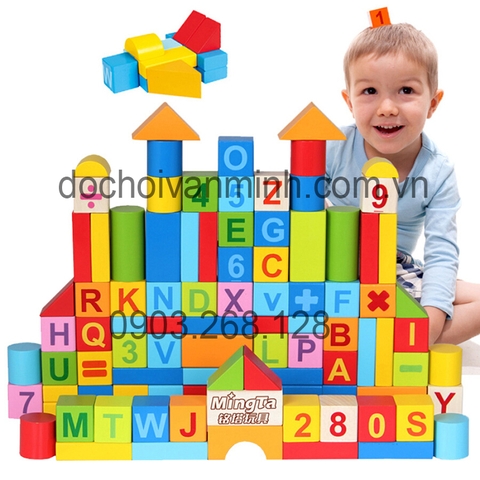 Xếp Hình Gỗ Bảng Chữ Cái