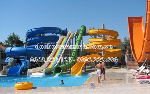 cong vien nuoc, cau truot nuoc