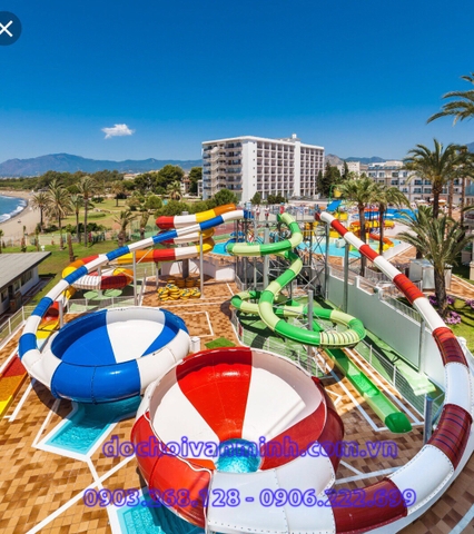 cong vien nuoc, cau truot nuoc