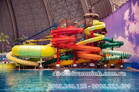 cong vien nuoc, cau truot nuoc