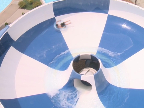 Thiết Bị Vui Chơi Nước- Máng trượt phễu