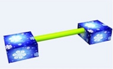 Khối vận động mềm trong nhà bóng 2018A