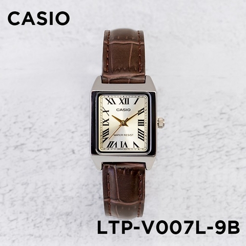 CASIO STANDARD LTP-V007L-9BUDF Dây Da | LTP-V007L-9B