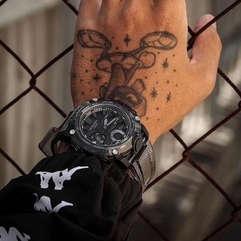 G-SHOCK GA-2000SKE-8ADR TRANSPARENT PACK Dây Nhựa | GA-2000SKE-8A Carbon Core