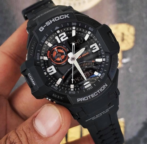 G-SHOCK GA-1000-1ADR (la bàn, đo nhiệt độ, kim dạ quang) | GA-1000-1A Gravity Master