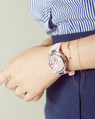 BABY-G MSG-S200-4A NĂNG LƯỢNG MẶT TRỜI (G-steel phiên bản nữ) | MSG-S200-4ADR