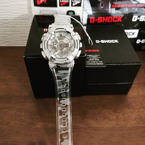 G-SHOCK GM-110SCM-1A SKELETON CAMOUFLAGE | LIMITED EDITION | GM-110SCM-1ADR