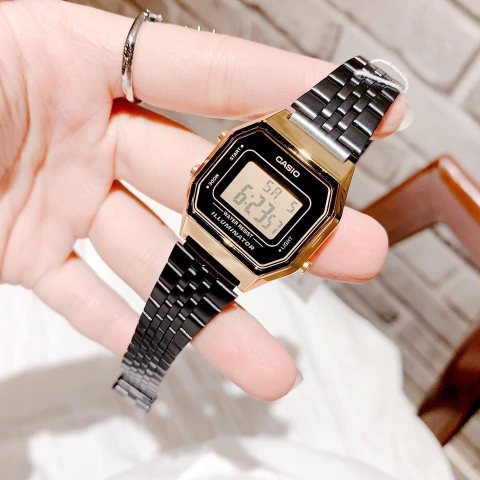 Casio Nữ Vintage LA680WEGB-1B | LA680WEGB-1BDF