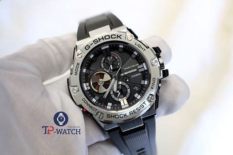 G-SHOCK GST-B100-1A G-STEEL BLUETOOTH | NĂNG LƯỢNG MẶT TRỜI