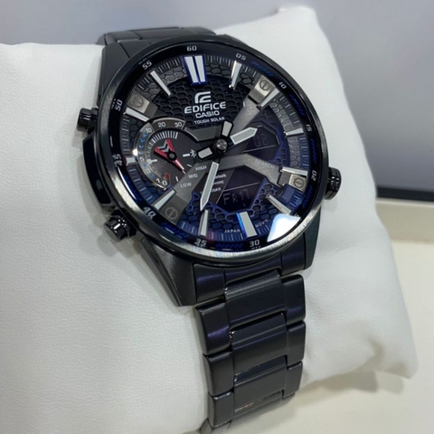 EDIFICE ECB-S100DC-2ADF KÍNH SAPPHIRE - PIN NĂNG LƯỢNG MẶT TRỜI - BLUETOOTH | ECB-S100DC-2A