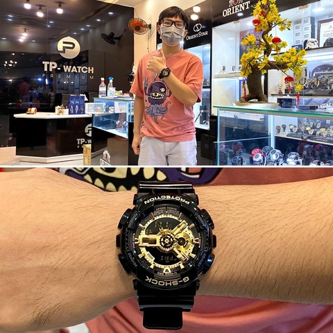 G-SHOCK GA-110GB-1A BLACK GOLD | GA-110GB-1ADR