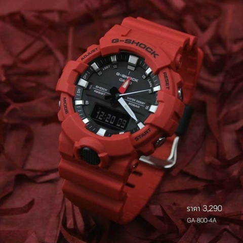 G-SHOCK GA-800-4ADR RED RESCUE | GA-800-4A