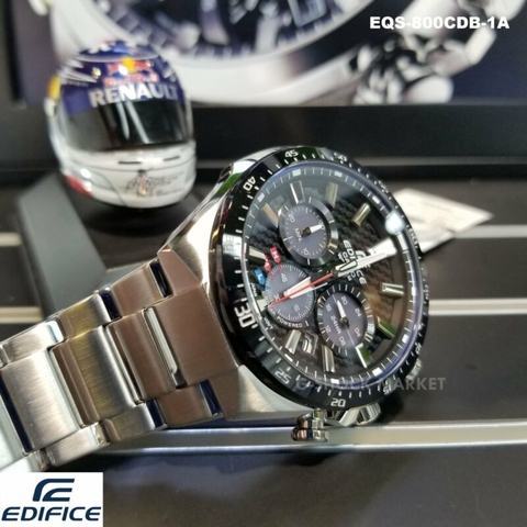 EDIFICE EQS-800CDB-1A | NĂNG LƯỢNG MẶT TRỜI