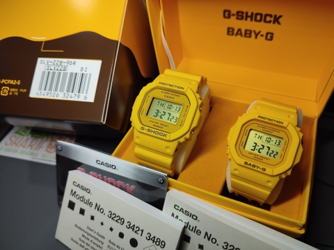 Đồng Hồ Cặp Đôi Casio G-Shock SLV-22B-9 | SLV-22B-9DR
