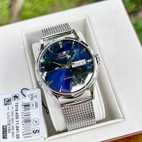 Đồng Hồ Nam Dây Thép Tissot Heritage Visodate Automatic T019.430.11.041.00