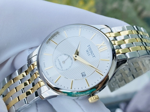 Đồng Hồ Nam Dây Thép Tissot Tradition Automatic Small Second T063.428.22.038.00