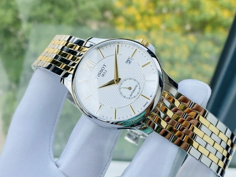 Đồng Hồ Nam Dây Thép Tissot Tradition Automatic Small Second T063.428.22.038.00